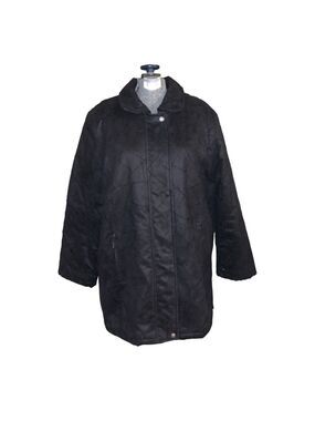 Womens Gelco Black quilted Jacket Size 10